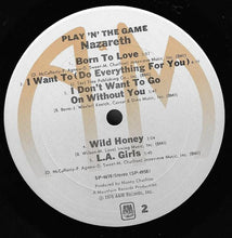 Load image into Gallery viewer, Nazareth (2) : Play'n' The Game (LP, Album, Pit)