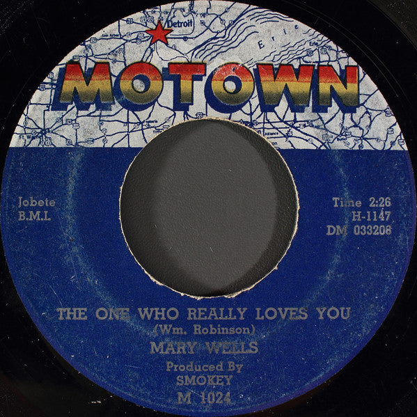 Mary Wells : The One Who Really Loves You / I'm Gonna Stay (7