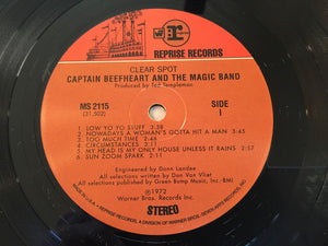 Captain Beefheart And The Magic Band : Clear Spot (LP, Album, Ltd, RE)