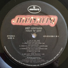 Load image into Gallery viewer, Def Leppard : High 'N' Dry (LP, Album, RE)