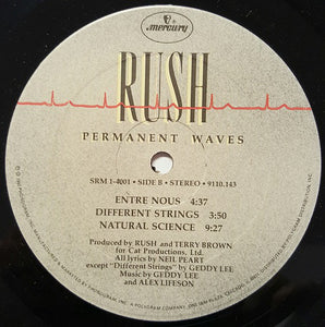 Rush : Permanent Waves (LP, Album, PRC)