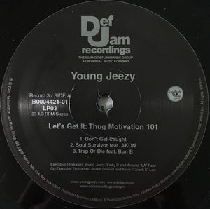 Young Jeezy : Let's Get It: Thug Motivation 101 (3xLP, Album)