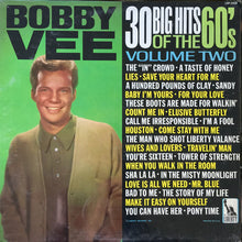 Load image into Gallery viewer, Bobby Vee : 30 Big Hits Of The 60's - Vol. 2 (LP, Mono)