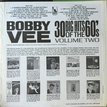 Load image into Gallery viewer, Bobby Vee : 30 Big Hits Of The 60's - Vol. 2 (LP, Mono)