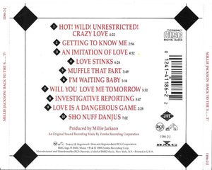 Millie Jackson : Back To The S--t! (CD, Album)