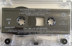 Matthew Ward (2) : Fade To White (Cass, Album, Dol)