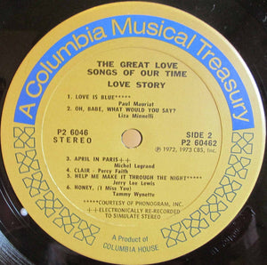 Various : The Great Love Songs Of Our Time (6xLP, Comp + Box)