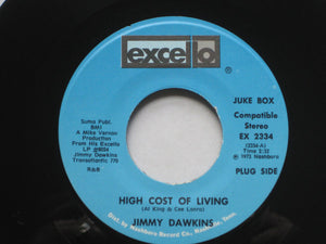 Jimmy Dawkins : High Cost Of Living (7", Jukebox, Promo)