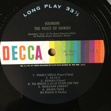 Load image into Gallery viewer, Haunani Kahalewai : Haunani, The Voice Of Hawaii (LP, Mono)