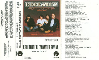 Creedence Clearwater Revival : Chronicle Volume Two (Cass, Comp)