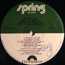 Load image into Gallery viewer, The Fatback Band : NYCNYUSA (Nik-Ne-Yoo-Sa) (LP, Album, PRC)