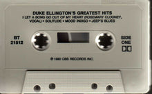 Load image into Gallery viewer, Duke Ellington , Featuring Rosemary Clooney : Greatest Hits (Cass, Comp)