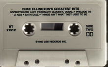Load image into Gallery viewer, Duke Ellington , Featuring Rosemary Clooney : Greatest Hits (Cass, Comp)