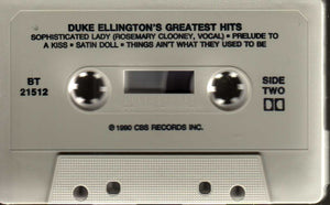 Duke Ellington , Featuring Rosemary Clooney : Greatest Hits (Cass, Comp)