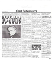 Load image into Gallery viewer, Ottorino Respighi, Eugene Ormandy, The Philadelphia Orchestra : Pines &amp; Fountains Of Rome (Cass)