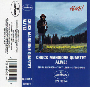 Chuck Mangione Quartet : Alive! (Cass, Album, RE)