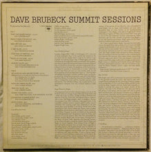 Load image into Gallery viewer, Dave Brubeck - Summit Sessions (LP, Album, RE) (VG+)