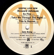 Load image into Gallery viewer, Howard Johnson : Keepin&#39; Love New (LP, Album, Eur)