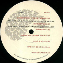 Load image into Gallery viewer, Prince And The Revolution : Parade (LP, Album, All)