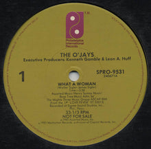 Load image into Gallery viewer, The O&#39;Jays : What A Woman / I Love America (12&quot;, Promo)