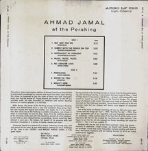 Load image into Gallery viewer, Ahmad Jamal Trio : Ahmad Jamal At The Pershing (LP, Album, Mono, RE, Bla)