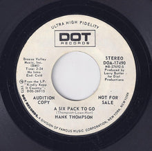 Load image into Gallery viewer, Hank Thompson : The Older The Violin, The Sweeter The Music (7", Promo)