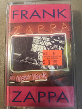 Load image into Gallery viewer, Frank Zappa : Zappa In New York (Cass, Album, Unc)