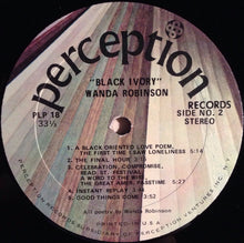 Load image into Gallery viewer, Wanda Robinson : Black Ivory (LP, Album)