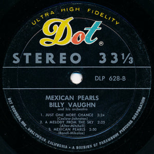 Billy Vaughn And His Orchestra : Mexican Pearls (7", Jukebox)