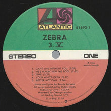 Load image into Gallery viewer, Zebra (8) : 3.V (LP, Album, Spe)