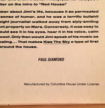 Load image into Gallery viewer, Jimi Hendrix : Kiss The Sky (LP, Comp, Club)