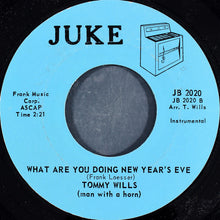 Load image into Gallery viewer, Tommy Wills : Blue Christmas (7", Styrene)
