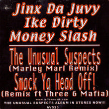 Load image into Gallery viewer, Jinx Da Juvy : The Unusual Suspects (Marley Marl Remix) / Smack Ya Head Off! (Remix) (12&quot;)