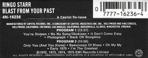 Ringo Starr : Blast From Your Past (Cass, Comp, RE, Win)