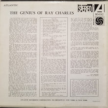 Load image into Gallery viewer, Ray Charles : The Genius Of Ray Charles (LP, Album)