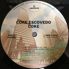 Load image into Gallery viewer, Coke Escovedo : Coke (LP, Album)