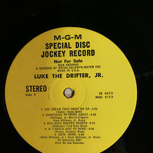 Load image into Gallery viewer, Luke The Drifter, Jr.* : Luke The Drifter, Jr. (LP, Album, Promo)