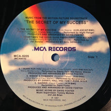 Load image into Gallery viewer, Various : The Secret Of My Success - Music From The Motion Picture Soundtrack (LP, Comp, Pin)
