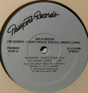 The Wild Seeds : I'm Sorry, I Can't Rock You All Night Long (12