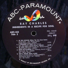 Load image into Gallery viewer, Ray Charles : Ingredients In A Recipe For Soul (LP, Album, Mono)