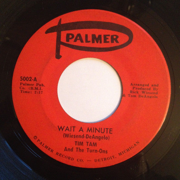 Tim Tam And The Turn-Ons : Wait A Minute / Opelia (7