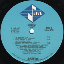 Load image into Gallery viewer, Whodini : Escape (LP, Album, RP)