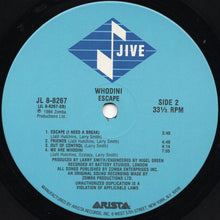 Load image into Gallery viewer, Whodini : Escape (LP, Album, RP)