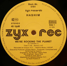 Load image into Gallery viewer, Hashim : We&#39;re Rocking The Planet (12&quot;)