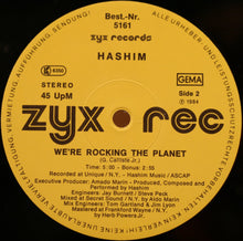 Load image into Gallery viewer, Hashim : We&#39;re Rocking The Planet (12&quot;)