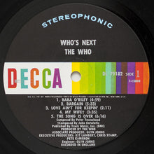 Load image into Gallery viewer, The Who : Who's Next (LP, Album, Glo)