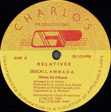 Relatives : (Soca) Lambada (12