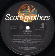 Load image into Gallery viewer, Various : Rocky IV (Original Motion Picture Soundtrack) (LP, Album, Comp, Pit)