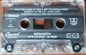 Megadeth : So Far, So Good... So What! (Cass, Album)