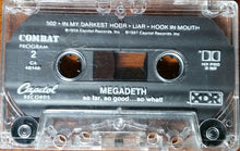 Load image into Gallery viewer, Megadeth : So Far, So Good... So What! (Cass, Album)